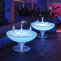Table de barre de Style moderne de meubles extérieurs durables portatifs de PE pour la décoration de mariage de luxe d'arrière-cour de partie de piscine