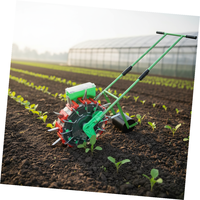 Semoir fiable sans labour avec fonctionnement manuel et profondeur réglable pour la plantation de maïs, de soja et de cultures en rangs