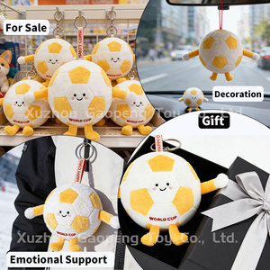 พวงกุญแจตุ๊กตาของที่ระลึกฟุต<span class=keywords><strong>บอล</strong></span>ปี 2026 สำหรับสะสมในวันแข่งขัน พวงกุญแจลูกฟุต<span class=keywords><strong>บอล</strong></span>โลกแบบกำหนดเอง ตุ๊กตามาสคอต - Product Image 4