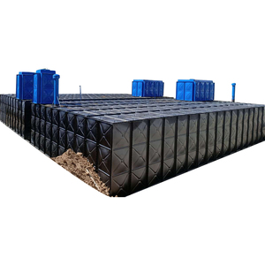 BDF Underground Rainwater Containers 30000 Liter Galvanized Steel Water Storage Tank Underground Water Holding Tank