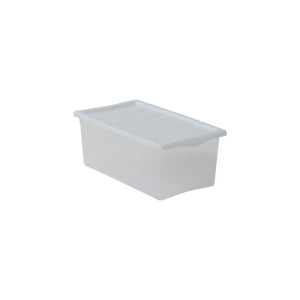 Caja de Almacenamiento con Resorte XXS Blanca de Material PP Fácil de Limpiar 200x170x100mm Organizador de Cajones - Product Image 1