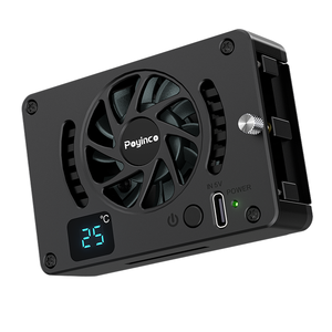 Système de refroidissement portable en aluminium anti-rayures pour appareils photo A7 IV ZV-E1 A6700 A7C2 A7C pour R5 R6 R7 <span class=keywords><strong>Fuji</strong></span> <span class=keywords><strong>XT4</strong></span> - Product Image 1