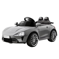 Nouvelle arrivée GCC Voiture électrique rose pour enfants avec commande par pédale, licence officielle, 4 roues, jouets à batterie pour filles