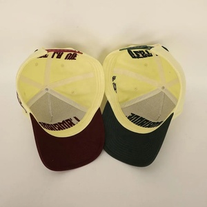 Custom Unisex 5 Panel <b>Waterproof</b> Cotton 3D Embroidery Fruit Pattern Baseball Cap Wholesale Structured Sports Formal Dad <b>Hat</b> - Product Image 3