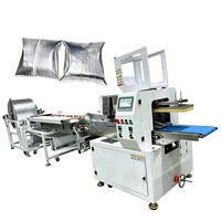 Machine d'emballage de films à haute productivité avec isolation thermique, moteur servo, PLC et changement automatique de film, compatible PE