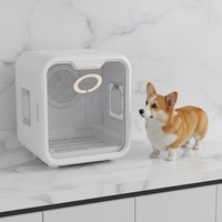 Séchoir pour animaux de compagnie rechargeable à batterie, moteur DC silencieux, design moderne, séchoir à poils pour animaux de compagnie, usage domestique