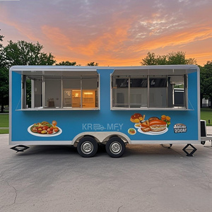 Remolque de Café Móvil OEM 2025, Totalmente Equipado, Personalizado, Camioneta de Calle, Quiosco, Camión de Comida con Certificación CE DOT - Product Image 6