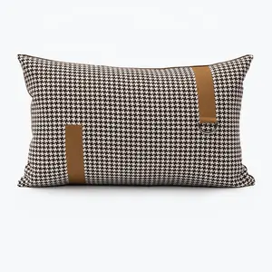 Ném Gối Moroccan Gối Làm Đẹp Polyester Trang Trí Sofa Sang Trọng Jacquard Vải Cho Cushion Cover