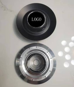 Nuevas Tapas Centrales para Mercedes GT63/S63/S65/SL63/GLS63/E63/C63/G63/G500/W223/C118/W177/GLE53 AMG - Acabado Negro Aluminio 21-24 - Product Image 3