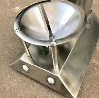 Nouvelle machine commerciale en acier inoxydable pour l'épluchage et la découpe de noix de coco avec moteur, multifonctionnelle et haute efficacité