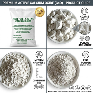 Ossido di Calcio Industriale in Polvere, Alta Purezza 99.6%, per Utilizzo con Scaglie di Plastica HDPE, LDPE o <span class=keywords><strong>PE</strong></span> - Product Image 3