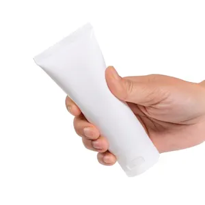 Custom Plastic White Soft Hose Packaging 5ml 20ml 30ml 50ml 100ml 120ml Empty Cosmetic Tube