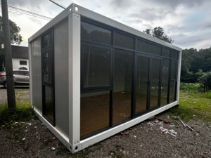 Sang Trọng 20ft Prefab Di Động Cabin Trung Quốc Của Giá Thấp Phẳng Gói Container Cho Nhà Vườn Nhập Căn Hộ Bên Ngoài Phòng Tắm - Product Image 4