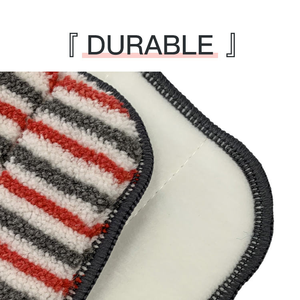 Commercial Products <b>Mop</b> Head for Microfiber Damp <b>Mop</b> Blue Heavy-Duty Single Sided Cleaning Cloth for Hardwood Tile - Product Image 5