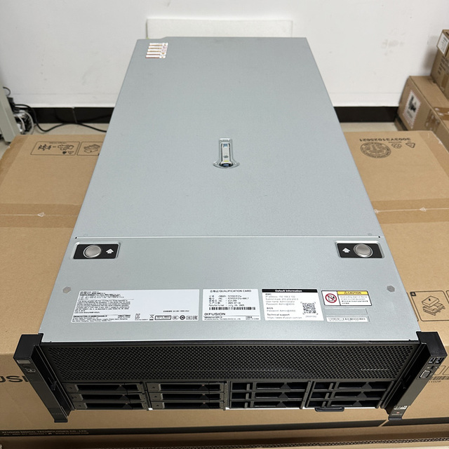 High Performance intel xeon ddr5 4U 2.5"/3.5" 12/24Sff Large Capacity Storage Server 8Gpu Huawei FusionServer G5500 V7 AI Server