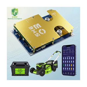 ECBMS 96s 16s 17s 24v 72v 300a 100a BMS Solar Fuera de Red para Baterías LiFePO4 y Li-ion, Monitor de Batería con Corte de Alta Temperatura, Inversor Híbrido BT para Servidor - Product Image 1