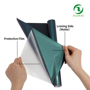 ฟิล์มถ่ายโอนความร้อนแบบล้างทำความสะอาดได้ ยี่ห้อ Yuanfan Chameleon (วัสดุ PU) แบบม้วน - Easyweed <span class=keywords><strong>Panther</strong></span> ขนาด 61 ซม. x 50 ม. หนา 0.1 มม. - Product Image 4