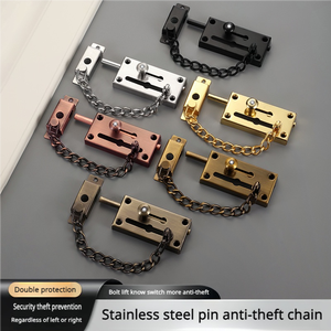 โซ่เงินกันขโมยโซ่ประตูสแตนเลส - Product Image 2