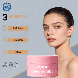 Gommage Corporel Bio aux Fruits et Herbes Marque Blanche, Exfoliant à la Vitamine C, Boue de Guimauve, Sans Sulfate, à la Glycérine, pour Tous Types de Peau - Product Image 3