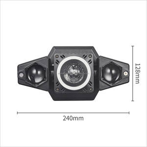 Nuevo Mini Cabezal Móvil de 50W para DJ con Tiras LED Iridiscentes, Luz Láser de Haz de 50W para Escenario y Discoteca, Cañón de Seguimiento para Pista de Baile - Product Image 3