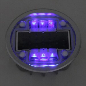 Marcadores de Pavimento Solares Reflectantes e Impermeables, Tachuelas Solares de 2 Vías, Ojos de Gato para Seguridad Vial, Tachuelas Solares LED para Carreteras - Product Image 3