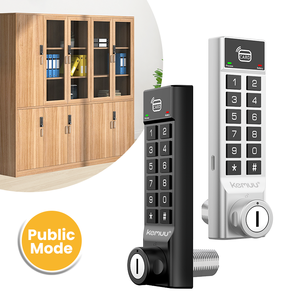 Kemuu an ninh Keyless bàn phím thông minh mã kỹ thuật số đồ nội thất phòng tập thể dục Keyhole ngăn kéo phím cam cửa khóa kỹ thuật số Ổ khóa cho tủ khóa - Product Image 1