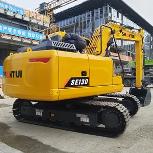Excavadora de cadenas SE130 de 12,6 toneladas, nueva, directa de fábrica, de alto rendimiento y confiable, para agricultura y construcción de carreteras. - Product Image 1