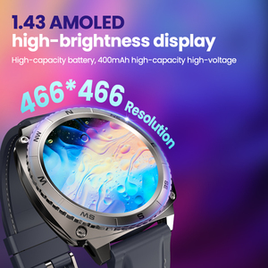 Remax cuối cùng thể thao đồng hồ xoay HD hiển thị ECG giám sát 100 + thể thao chế độ IP68 chatgpt ai hỗ trợ NFC truy cập thông minh đồng hồ - Product Image 4