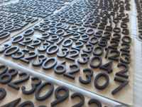 Panneaux de numéros de porte d'hôtel en aluminium peint en gros |   Fabricant de plaques de porte d'hôtel sur mesure de précision