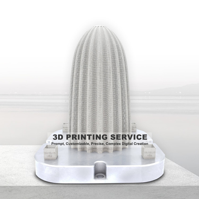 Industrial Metal 3D Printing Service Custom Machinery Parts Custom Materials CNC Machining OEM Accepted Fast Delivery Medical