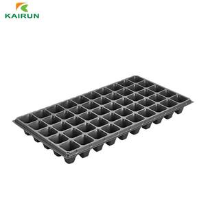 Bandeja de Propagación de Semillas con 105 Orificios, Bandeja de Plástico de Poliestireno con Líneas Guía para Protección de Raíces y Canaletas para Equilibrio de Agua - Product Image 3