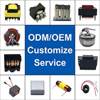 Transformateur d'alimentation à découpage EE28 220V 120V 24V 15V 12V pour amplificateur audio, montage sur circuit imprimé, en aluminium et cuivre
