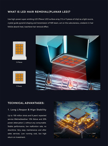 2025 Leaflife Medical CE 510k Professional <strong>Laser</strong> <strong>Hair</strong> <strong>Removal</strong> / Permanent Painless LED <strong>Laser</strong> <strong>Hair</strong> <strong>Removal</strong> Machine Professional - Product Image 3