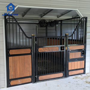Fronts de box intérieurs pour chevaux, écuries en bambou, box portables, style européen, abri pour chevaux, grange - Product Image 1