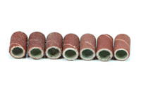 Bande abrasive Dremel, disque abrasif 120 grains en carbure de silicium et oxyde d'aluminium, outils de polissage métallique 1/4 pouce, personnalisables OEM/OBM