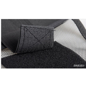 Jiaxin Waist Support <b>Belt</b> Black Mesh Breathable <b>Elastic</b> Adjustable Lumbar Support General Use - Product Image 3