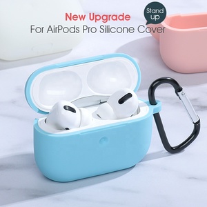 <span class=keywords><strong>Coque</strong></span> sans fil en silicone souple liquide pour <span class=keywords><strong>Airpod</strong></span> <span class=keywords><strong>pro</strong></span> 2nd 3rd génération Fundas Capa <span class=keywords><strong>Coque</strong></span> - Product Image 3