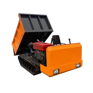 1.5 ton small farm dump truck crawler vehicle price