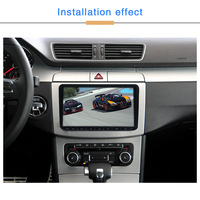 Autoradio Android 8.1 de 9 pouces pour VW Golf MK5 Polo GPS Sat Nav Radio 2 Din