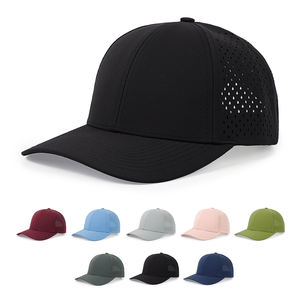 2024 Top Hotsale <span class=keywords><strong>Amazon</strong></span> Venta al por mayor 6 Panel de secado rápido <span class=keywords><strong>gorras</strong></span> de béisbol con agujero láser logotipo personalizado <span class=keywords><strong>gorras</strong></span> de béisbol <span class=keywords><strong>para</strong></span> los hombres - Product Image 2
