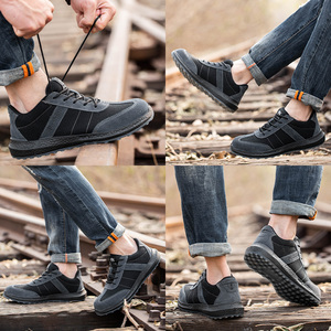JIANKUN, venta al por mayor, zapatos de seguridad baratos para hombres, antigolpes, antipinchazos, antideslizantes, con punta de acero, <span class=keywords><strong>zapatillas</strong></span> de deporte de fábrica para invierno, entrega en 48 horas - Product Image 6