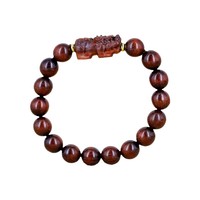 Bracelet Pi Xiu DIY en Padauk de Zambie
