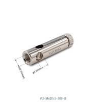 Connecteur de système de lumière suspendue câble métallique en acier, pince de câble fileté M6
