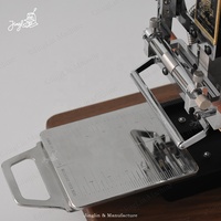 Machine de gaufrage et de dorure à chaud pour couvertures en cuir, corps de crayon, cartes en papier, logos, estampage à chaud et presse à chaud