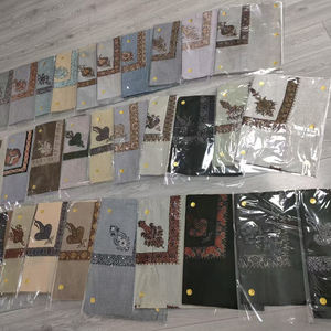 Shemagh etnik eşarplar ve şallar Omani satış Yemeni siyah Shemagh arap eşarp erkekler müslüman Islam 50x50inch - Product Image 3