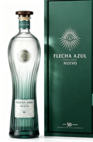 Bouteille de Tequila en Cristal Premium, Verre Facetté Bleu, Contenant Décoratif Vintage pour Spiritueux, Embouteillage Personnalisé OEM, Vente en Gros pour Distilleries