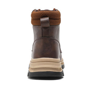 รองเท้าบูทนิรภัย Diansen 710 หุ้มข้อสูง หัวเหล็ก แข็งแรง กันน้ำ ป้องกันการเจาะทะลุ พื้นรองเท้า EVA สำหรับงานก่อสร้างและสวมใส่ในชีวิตประจำวัน - Product Image 5