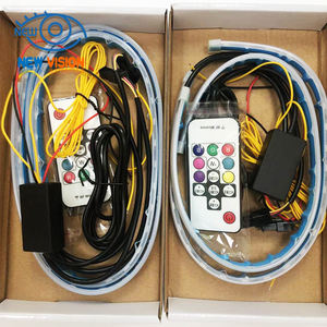 Luz de circulación diurna para coche de fábrica, señal de giro, flujo de freno, flujo de Color mágico multimodo, barra de luz de guía, tira de faros Led - Product Image 6