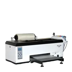 33cm A3 Roll DTF Transfer Sublimation Inkjet Printer New Automatic Epson TX800 T-Shirt Cloth Sticker Garment Printing Machine