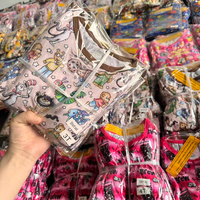 Pyjamas en bambou prêts à être expédiés, fabricant de vêtements pour enfants, pyjamas personnalisés pour bébés, vêtements pour enfants en bambou, boîte mystère/boîte surprise